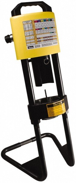 3/16 to 1-1/4" Cut Diam, 30 Ton Portable Hose Crimper