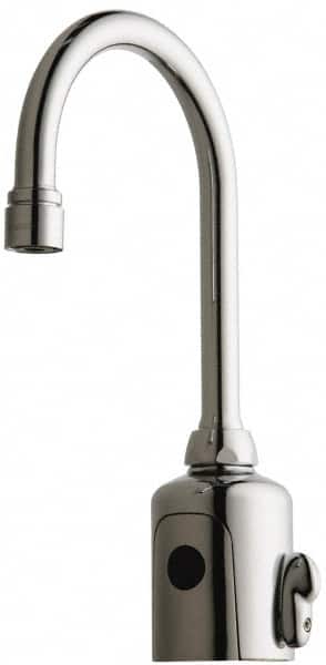 Chicago Faucets 116.223.AB.1 Adjustable Sensor Faucet: Gooseneck Spout 