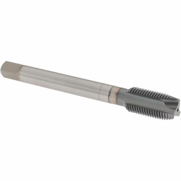 OSG 1651503508 Spiral Point Tap: 1/2-20, UNF, 3 Flutes, Plug, 3B, Powdered Metal, TiCN Finish Image
