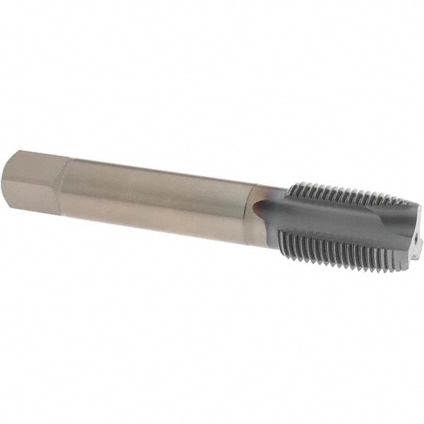 OSG 1651505408 Spiral Point Tap: 1-12, UNF, 3 Flutes, Plug, 2B, Powdered Metal, TiCN Finish Image