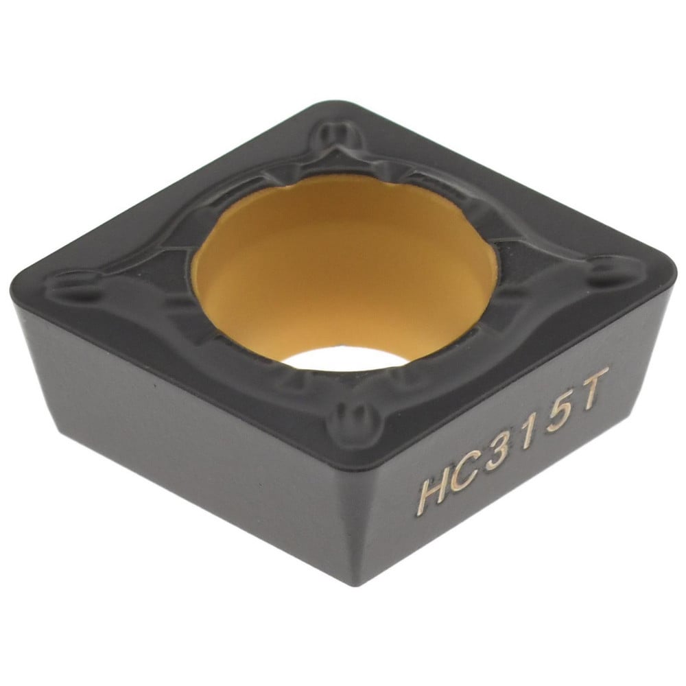 Turning Insert: CPMT 32.52-H2U HC315T, Solid Carbide