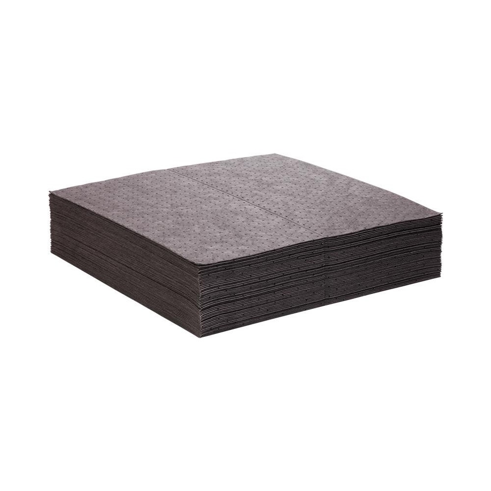 Pads, Rolls & Mats; Product Type: Pad ; Application: Universal ; Overall Length (Inch): 30in ; Width (Decimal Inch - 4 Decimals): 30.0000 ; Material: Polypropylene ; Fluids Absorbed: Oil; Coolants; Solvents; Water; Universal