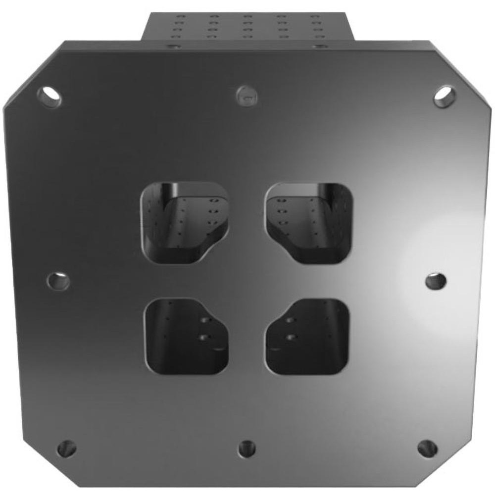 TombstoneCity - Square Fixture Column: Cast Iron, 500.0 Square Size, 19 ...