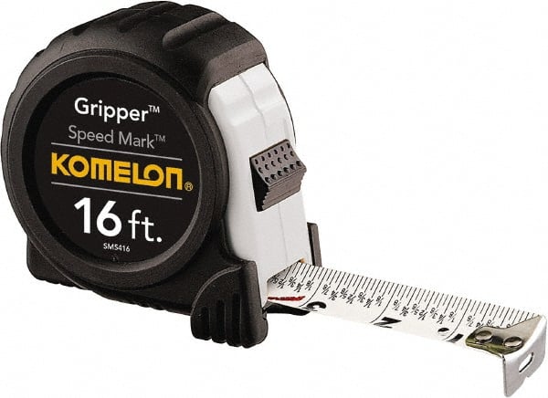 Lufkin 3/4 in. x 16 ft. Quikread Power Return Tape Measure PQR1316N - The  Home Depot