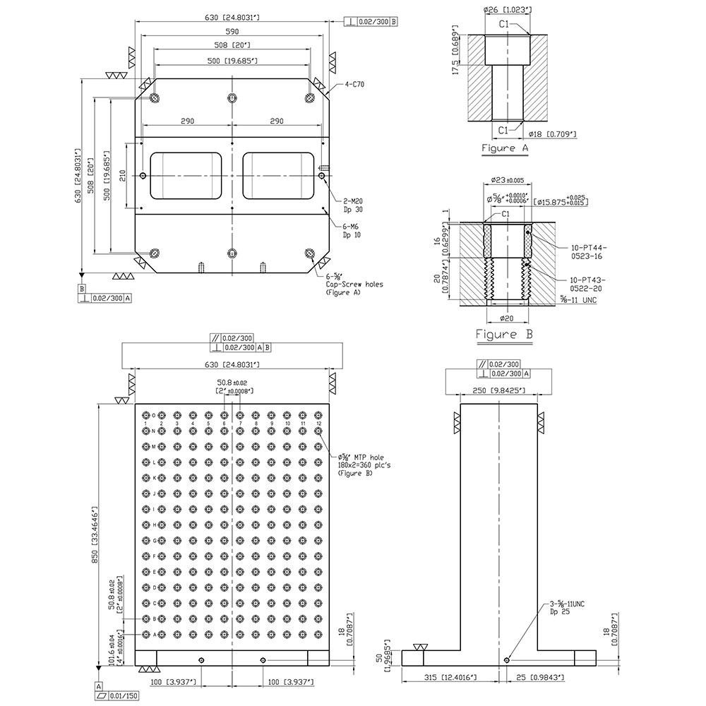 TombstoneCity - Fixture Columns: Column Shape: T-Style; Square Size ...
