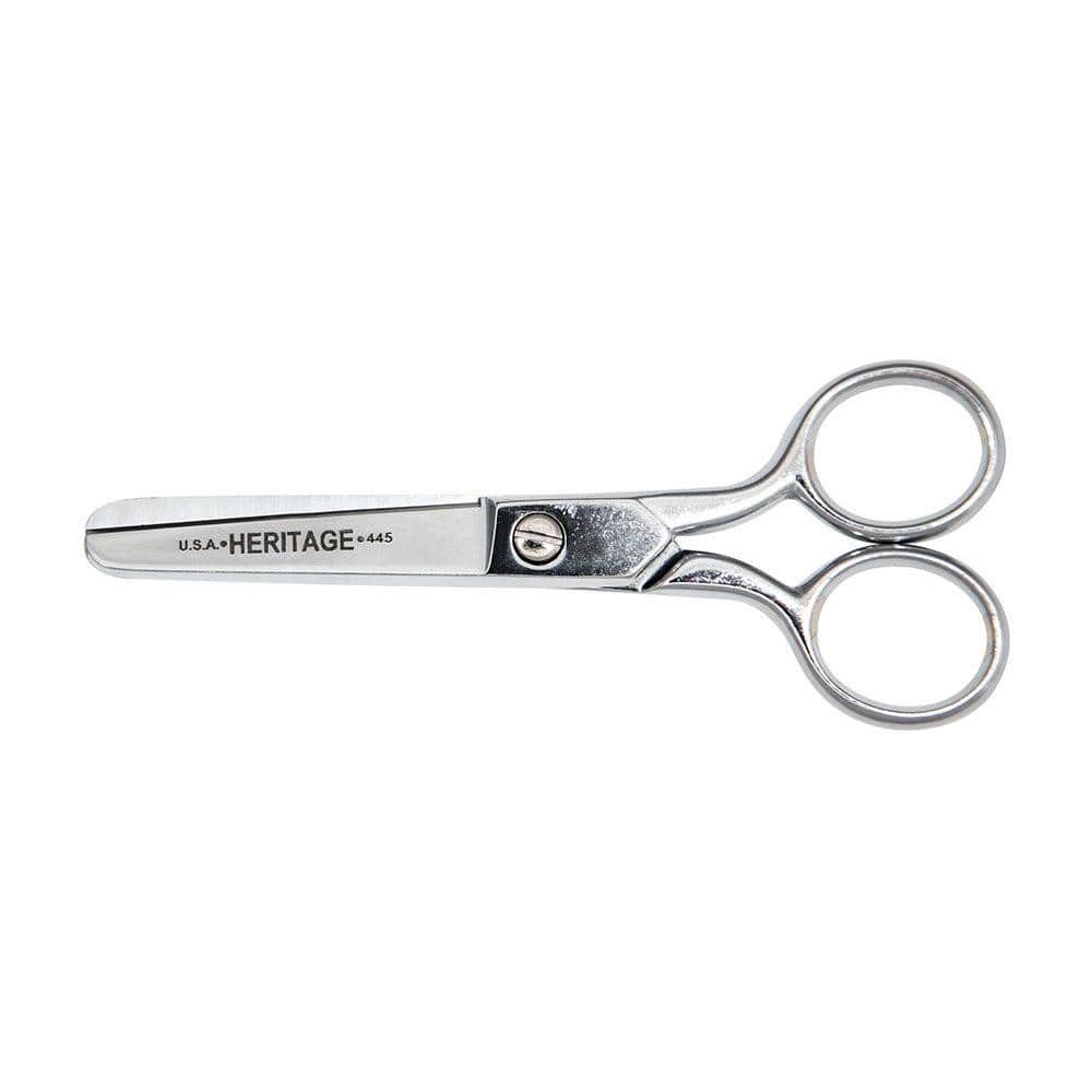 HERITAGE, Right-Hand, 8 in Overall Lg, Carpet Shears - 4VAU8