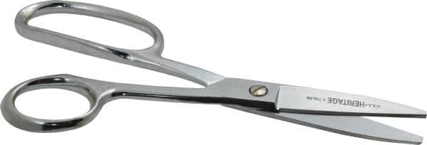 Heritage Cutlery 718LRB Shears: 8-1/4" OAL, 3" LOC, Chrome-Plated Blades 