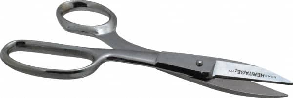 Heritage Cutlery 775 Shears: 8" OAL, 2" LOC, Chrome-Plated Blades 