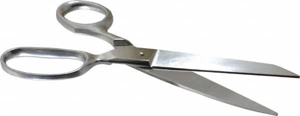 Shears: 8" OAL, 3-1/2" LOC, Stainless Steel Blades