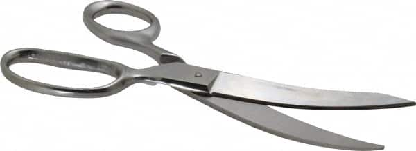 Shears: 8" OAL, 3-1/2" LOC, Stainless Steel Blades