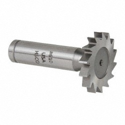 Made in USA CKY925 Woodruff Keyseat Cutter: 1.25" Cut Dia, 0.1875" Cut Width, 1/2" Shank Dia, Straight Tooth Image