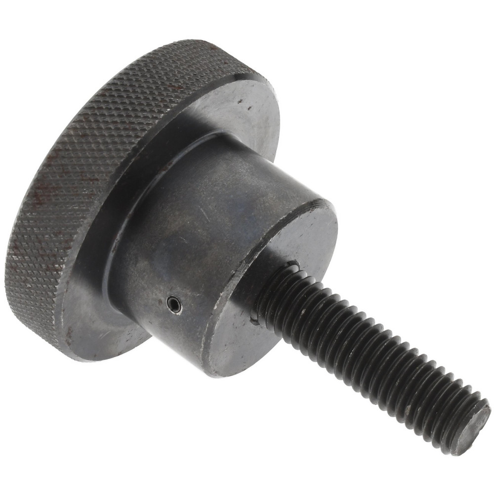Gibraltar 1-1/2" Knurled Knob Tapped Thru – Stainless Steel, 3/8-16 Thread, 1" Length, WTRT-026-G (Open Box)