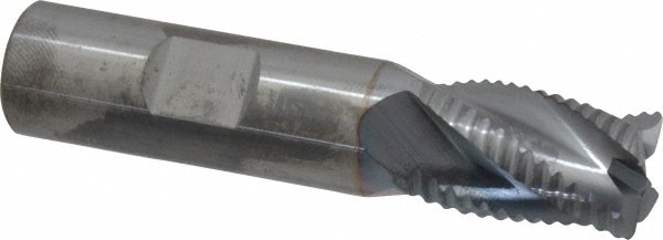 ProMax 100-04022 Corner Radius End Mill: 5/8" Dia, 7/8" LOC, 0.055 to 0.065" Radius, 4 Flutes, Solid Carbide Image