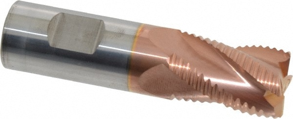 ProMax 100-04822 Corner Radius End Mill: 3/4" Dia, 1" LOC, 0.055 to 0.065" Radius, 4 Flutes, Solid Carbide Image