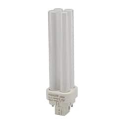 Fluorescent Commercial & Industrial Lamp: 13 Watts, PLC, 4-Pin Base