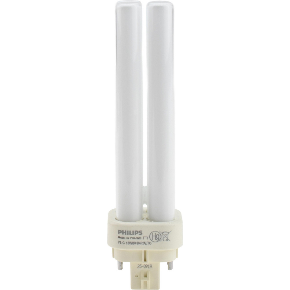 Philips - Commercial & Industrial Fluorescent Lamp: 13 W, PLC, 4