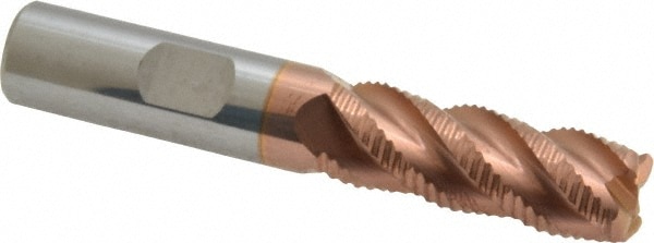 ProMax 101-03212 Corner Radius End Mill: 1/2" Dia, 1-1/4" LOC, 0.055 to 0.065" Radius, 4 Flutes, Solid Carbide Image