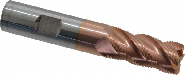 ProMax 101-04012 Corner Radius End Mill: 5/8" Dia, 1-1/4" LOC, 0.055 to 0.065" Radius, 4 Flutes, Solid Carbide Image