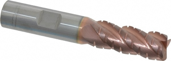 ProMax 120-03212 Corner Radius End Mill: 1/2" Dia, 1-1/4" LOC, 0.02" Radius, 4 Flutes, Solid Carbide Image