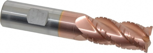 ProMax 120-04812 Corner Radius End Mill: 3/4" Dia, 1-5/8" LOC, 0.03" Radius, 4 Flutes, Solid Carbide Image