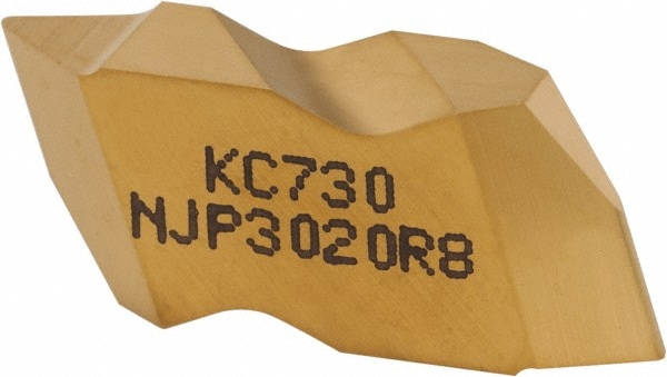 Kennametal 1114364 Threading Insert:3020 Size, NJP Style, KC730 Grade, C2, C3 & C4 Grade, Solid Carbide Image