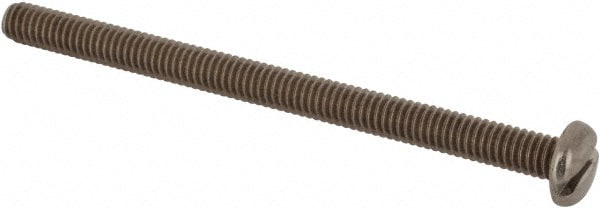 Value Collection R57500108 Machine Screw: #8-32 x 2-1/2", Pan Head, Slotted Image