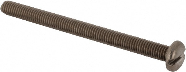 Value Collection R57500114 Machine Screw: #10-32 x 2-1/2", Pan Head, Slotted Image