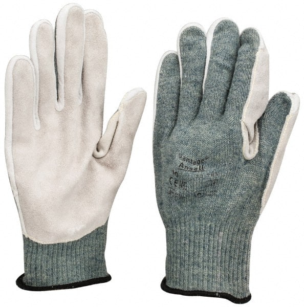 Ansell 70-765-10 Cut & Abrasion-Resistant Gloves: Size XL, ANSI Cut A5, Leather 