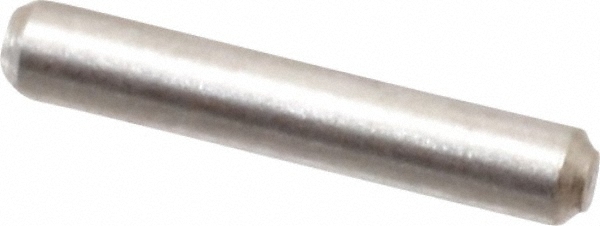Value Collection 245010PR Standard Pull Out Dowel Pin: 1/16 x 3/8", Stainless Steel, Grade 316, Bright Finish Image