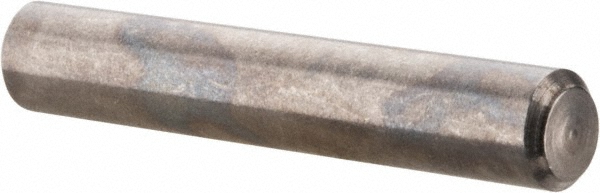 Value Collection 245094PR Standard Pull Out Dowel Pin: 1/8 x 3/4", Stainless Steel, Grade 316, Bright Finish Image