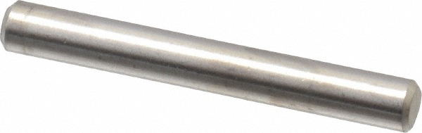 Value Collection 245100PR Standard Pull Out Dowel Pin: 1/8 x 1", Stainless Steel, Grade 316, Bright Finish Image