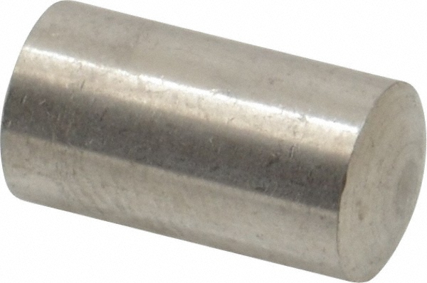 Value Collection 551510PS Standard Pull Out Dowel Pin: 8 x 14 mm, Stainless Steel, Grade 316, Bright Finish Image