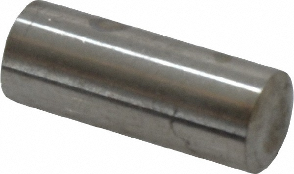 Value Collection 551519PS Standard Pull Out Dowel Pin: 8 x 20 mm, Stainless Steel, Grade 316, Bright Finish Image