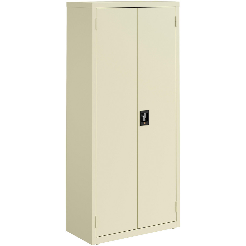 Hirsh Steel Storage Cabinet: 30" Wide, 15" Deep, 66" High - 720 lb Load Capacity, 4 Shelf, 0.000 Drawer, Keyed | Part #25328