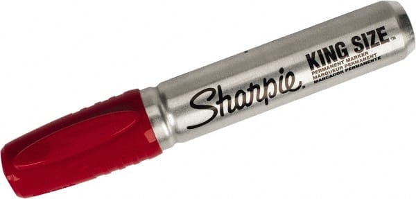 Sharpie - Permanent Marker: Red, AP Non-Toxic, Fine Point - 56319056 - MSC  Industrial Supply