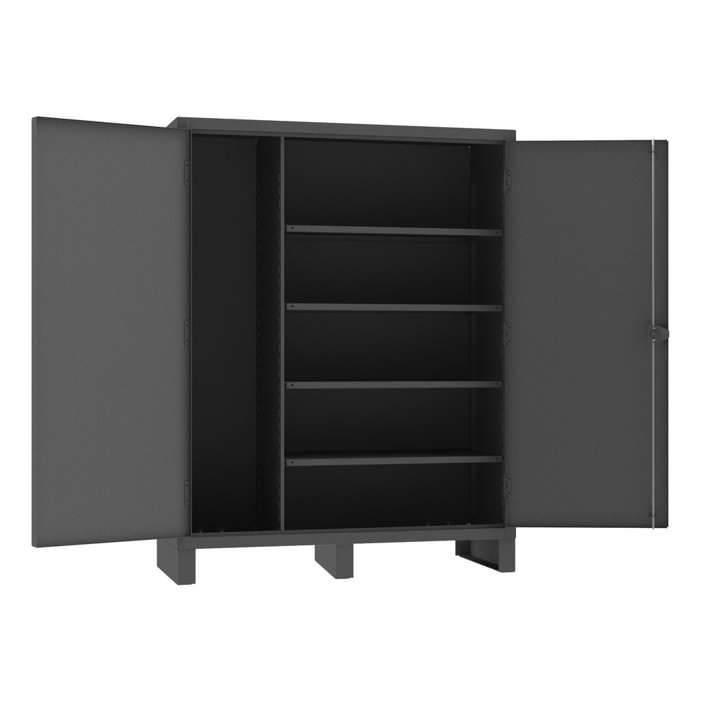 Durham HDJC246078-4S95 Combination Steel Storage Cabinet: 60" Wide, 24" Deep, 78" High 