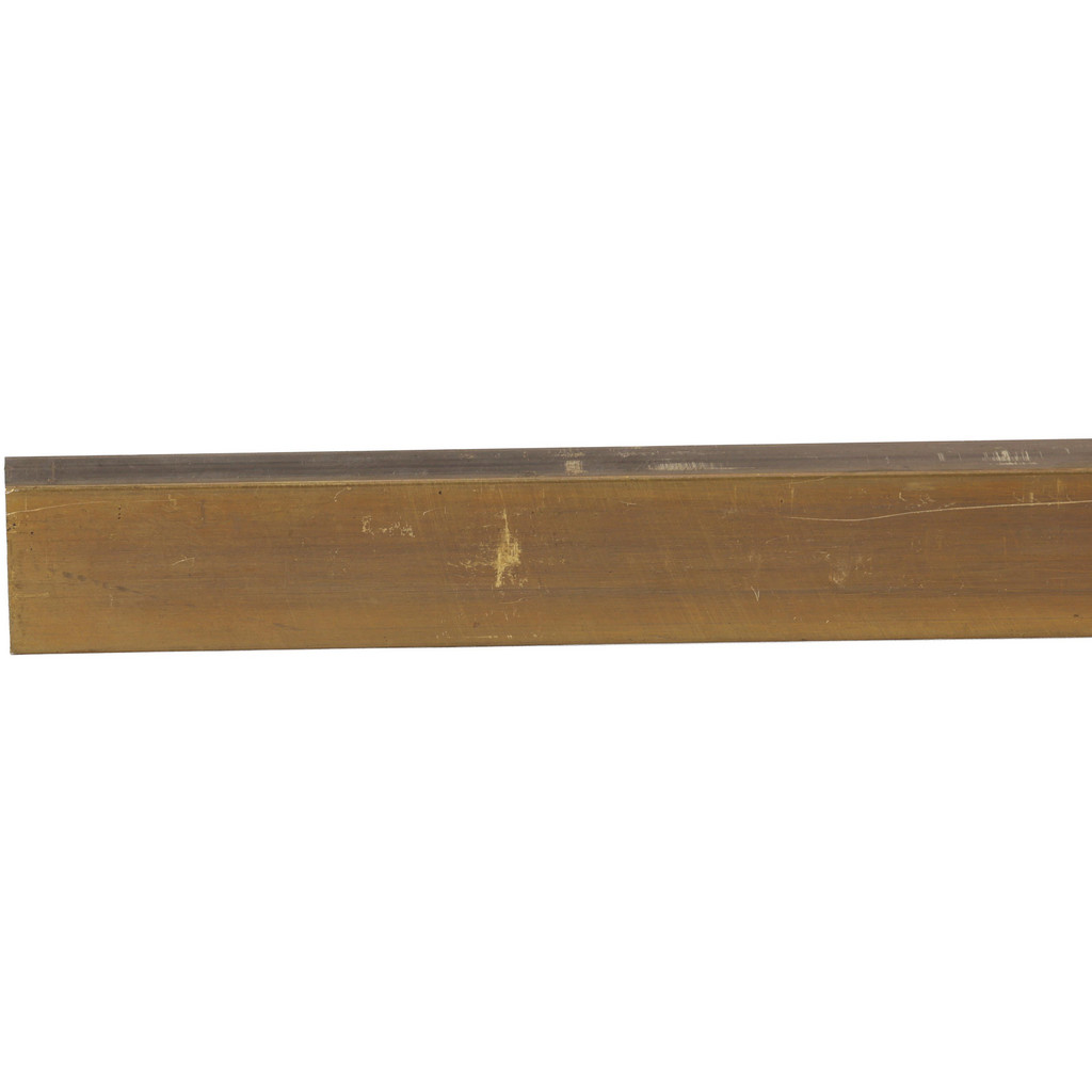 Made in USA | Value Collection 9/16 Inch Width Across Flats x 36 Inch Long, Brass Hexagon Bar - Alloy 360 | Part #360 9/16X3H