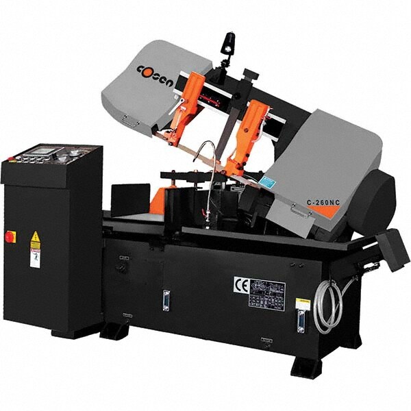 Horizontal Bandsaw: 10.2 x 11.8" Rectangular, 10.2" Round Capacity, Variable Speed Pulley Drive