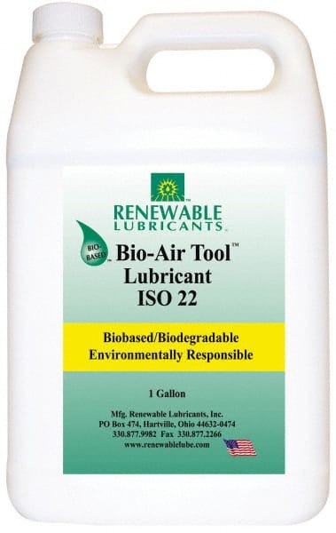 Renewable Lubricants 83103 1 Gal Bottle, ISO 22, Air Tool Oil 