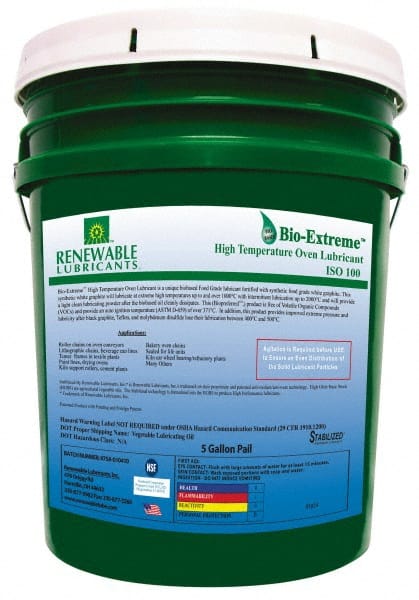 Renewable Lubricants 81864 Lubricant: 5 gal Pail 