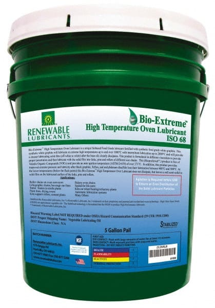 Renewable Lubricants 81854 Lubricant: 5 gal Pail 
