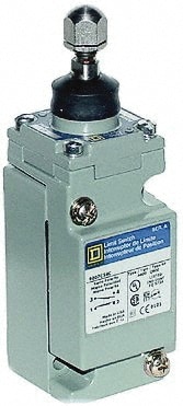 General Purpose Limit Switch: SPDT, NC, Plunger, Top