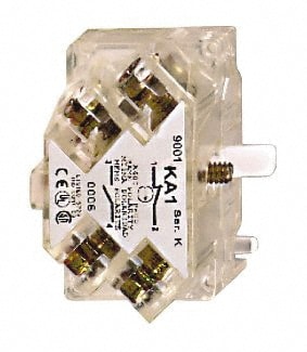 Square D 9001KA1 NO/NC, Multiple Amp Levels, Electrical Switch Contact Block Image