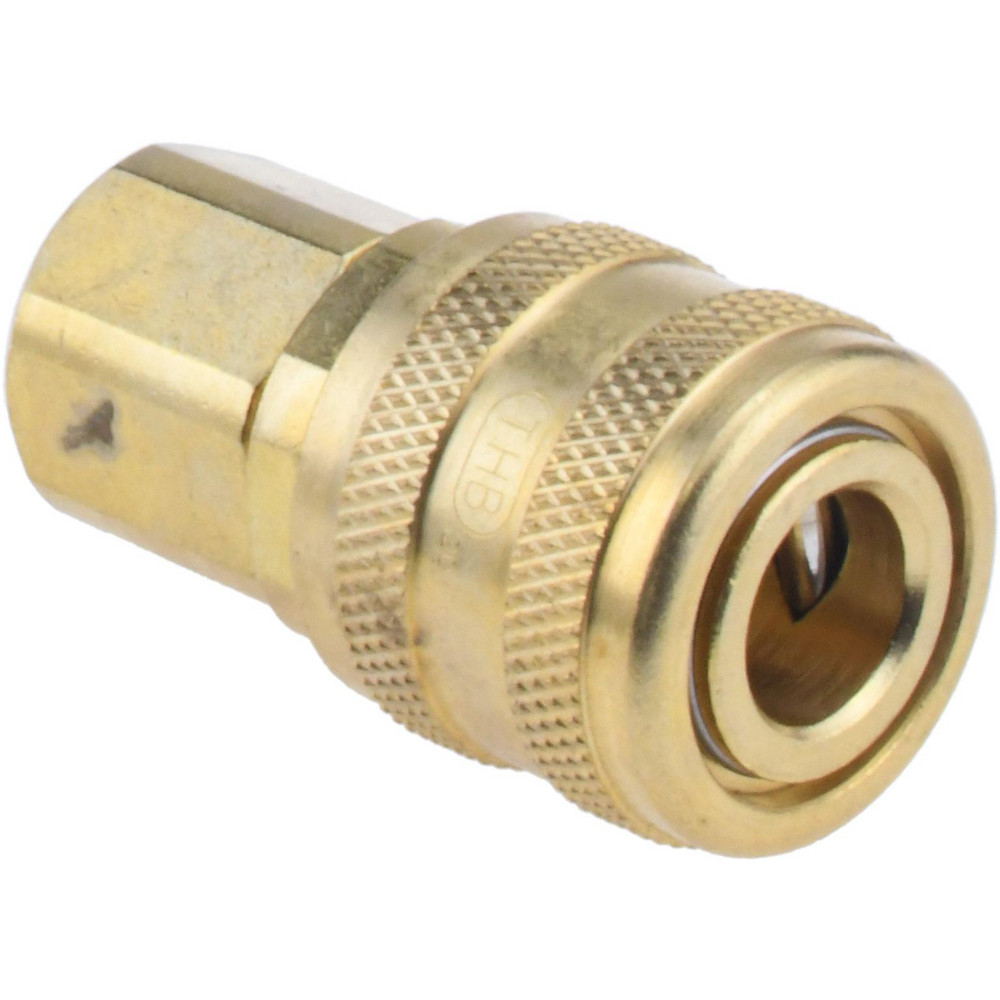 Pneumatic Hose Coupling: 3/8" Thread, ARO Interchange