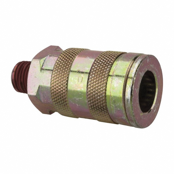 1/4 Male NPT Tru-Flate Automotive Pneumatic Hose Coupler