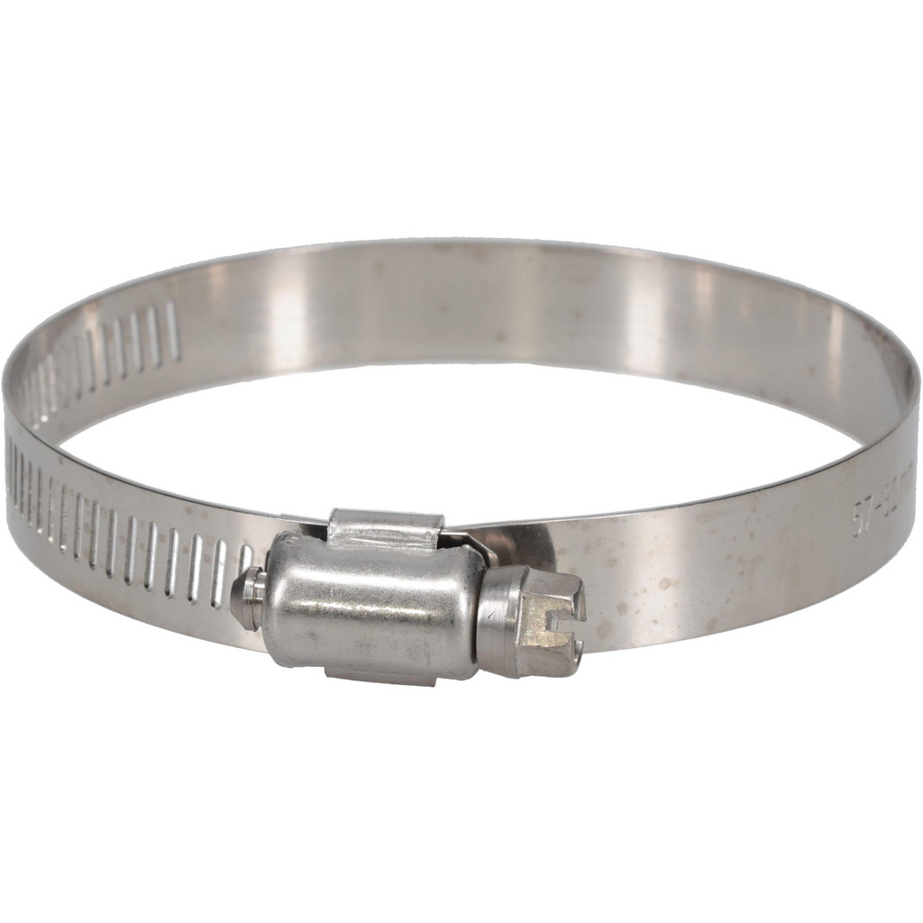 Jupiter Pneumatics | Value Collection Worm Gear Clamp: Worm Drive, SAE 44, 2-1/4 to 3-1/4" Dia, Stainless Steel Band - 1/2" Wide | 5-Pack | Part
