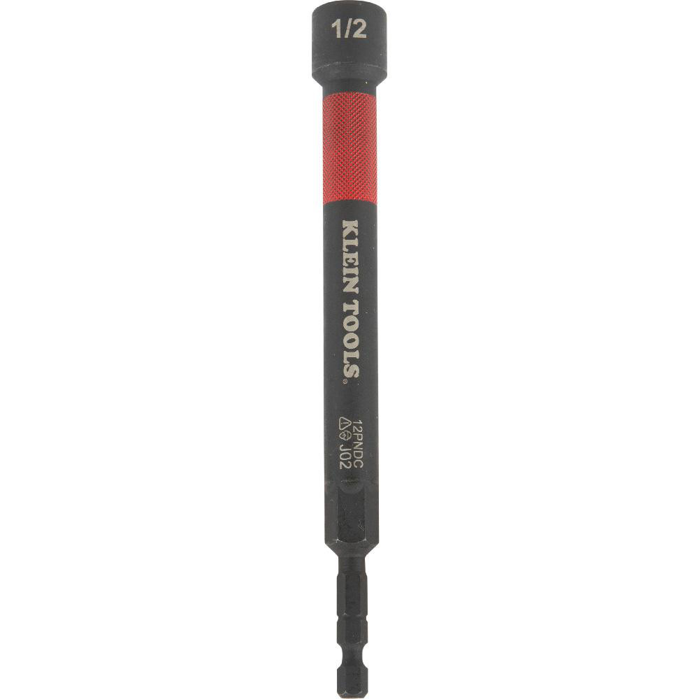Klein Tools Nut Drivers: Tool Type: Magnetic Nut Driver; Size (Decimal Inch): 1/2; Shaft Type: Solid Shaft | Part #12PNDC