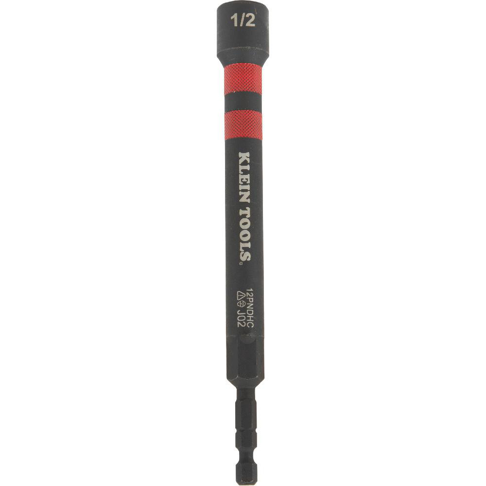 Klein Tools Nut Drivers: Tool Type: Magnetic Nut Driver; Size (Decimal Inch): 1/2; Shaft Type: Hollow Shaft | Part #12PNDHC