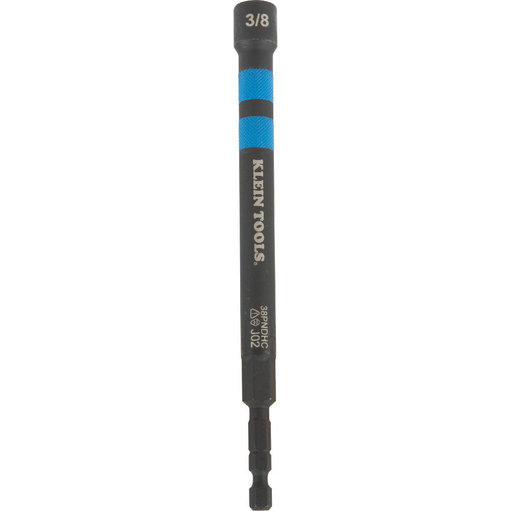 Klein Tools Nut Drivers: Tool Type: Magnetic Nut Driver; Size (Decimal Inch): 3/8; Shaft Type: Hollow Shaft | Part #38PNDHC