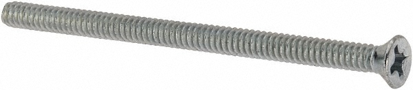 Value Collection 586264PS Machine Screw: #6-32 x 2-1/4", Flat Head, Phillips Image